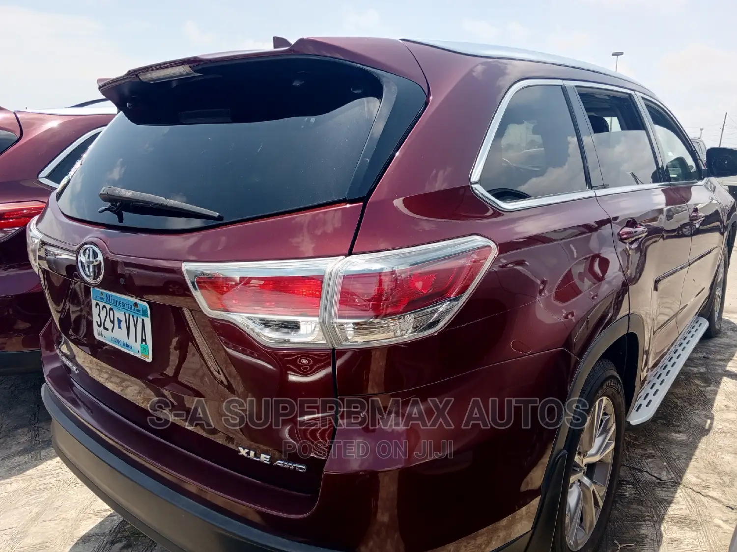 Toyota Highlander 2016 Red