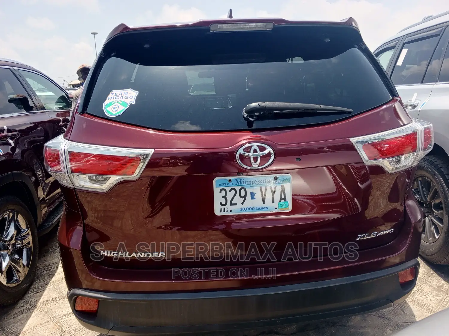 Toyota Highlander 2016 Red