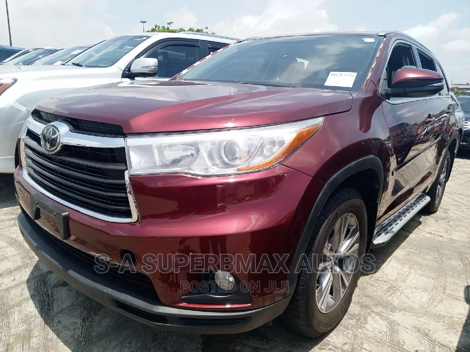 Toyota Highlander 2016 Red