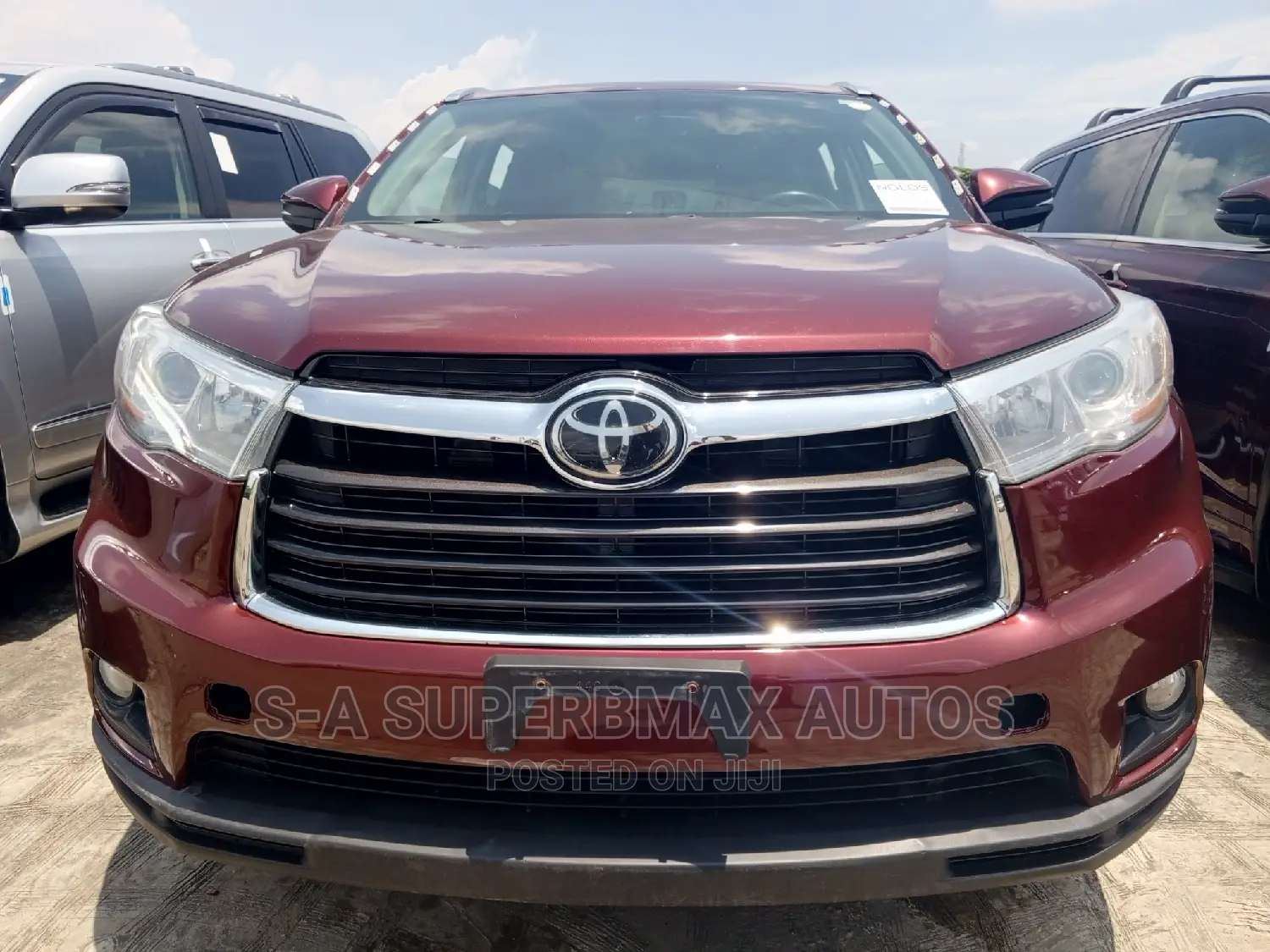 Toyota Highlander 2016 Red