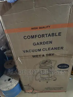 Comfortable Garden Wet and Dry Vacuum Cleaner 80ltrs