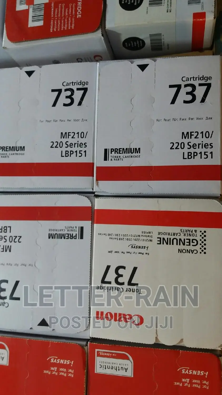Genuine Canon 737 Toner Catridges