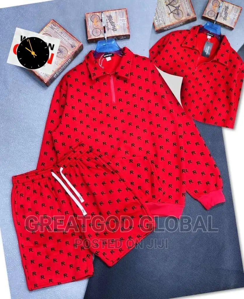 Quality UP and Down Wears for Men Red