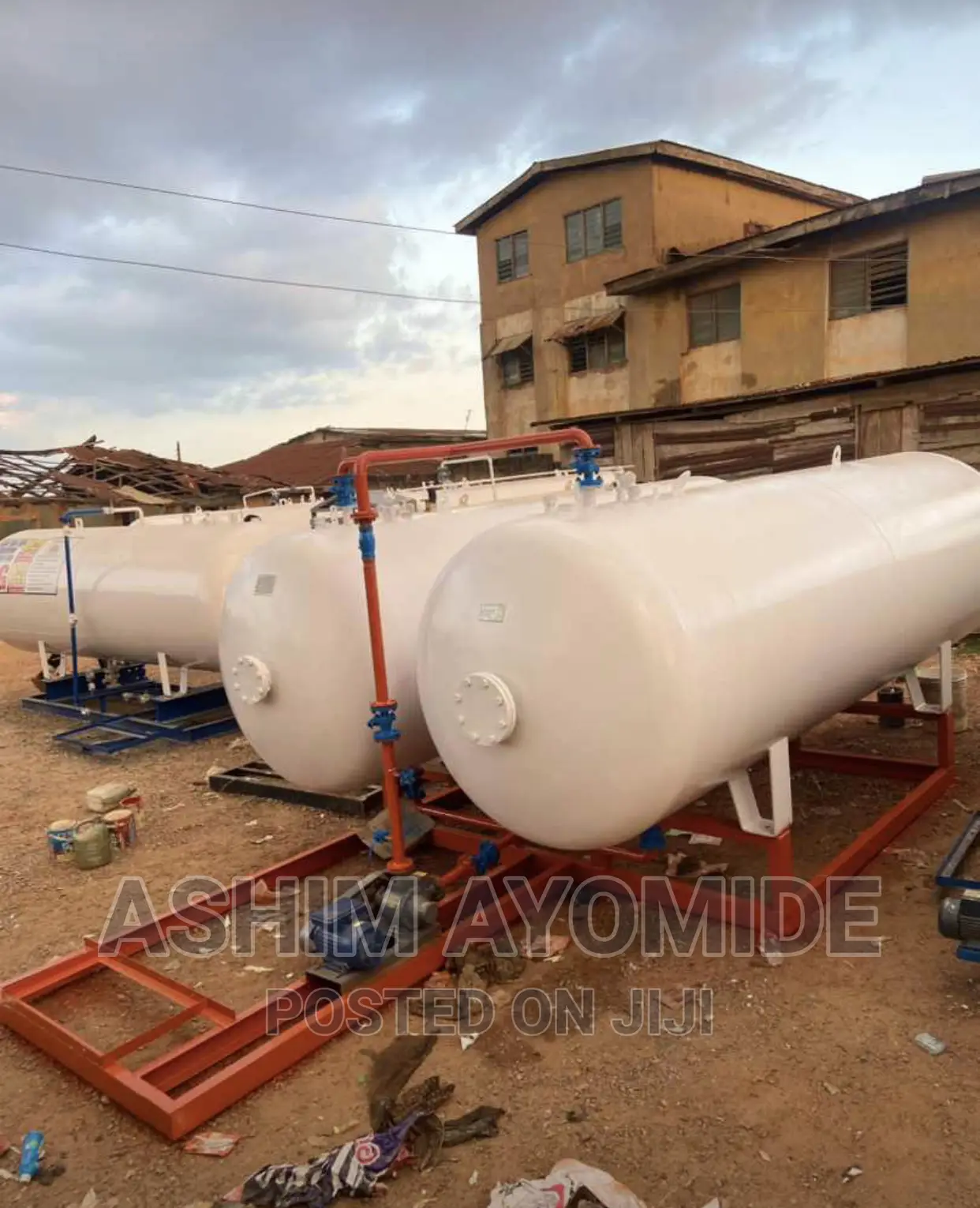 LPG Gas Tank Double 2.5 Tons