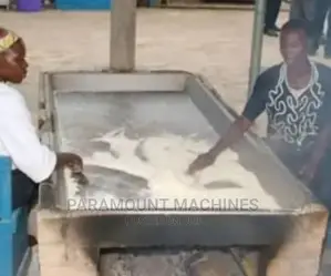 Garri Communal Fryer/ Ordinary Fryer 4x6. Stainless Steal.