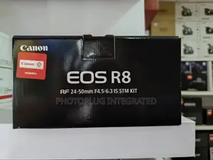 Canon Eos R8 + 24-50mm F/4.5-6.3 Is STM Kit Lens (Brand New)