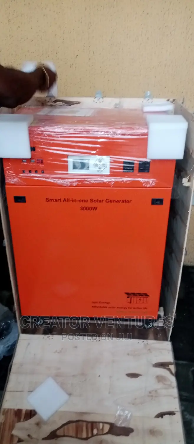 Solar Generator Smart All In1, 3000watts,FREE Panels Battery