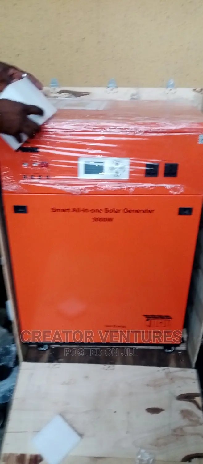 Solar Generator Smart All In1, 3000watts,FREE Panels Battery