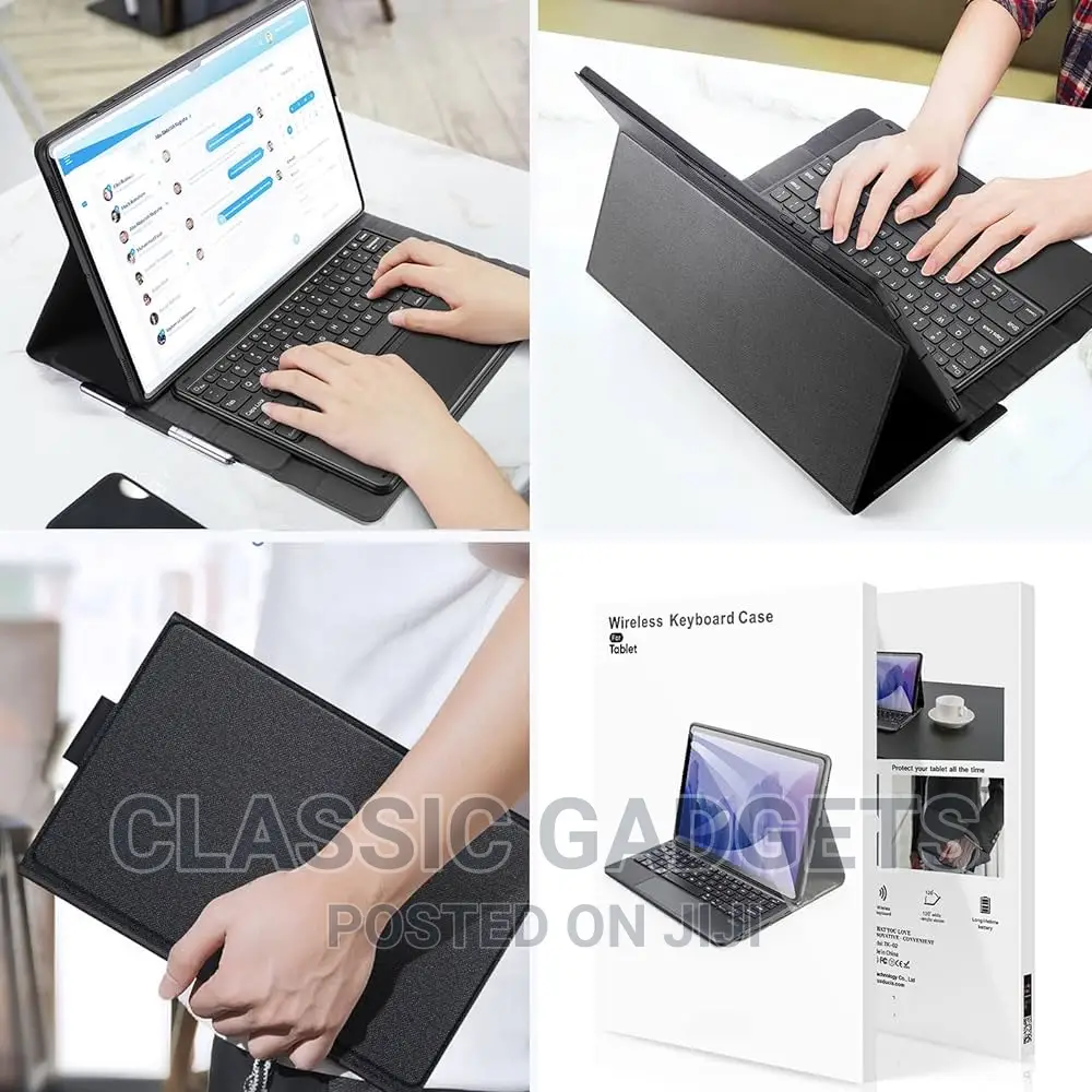 Bluetooth Touchpad Keyboard Cover for Galaxy Tab S9- S9ultra
