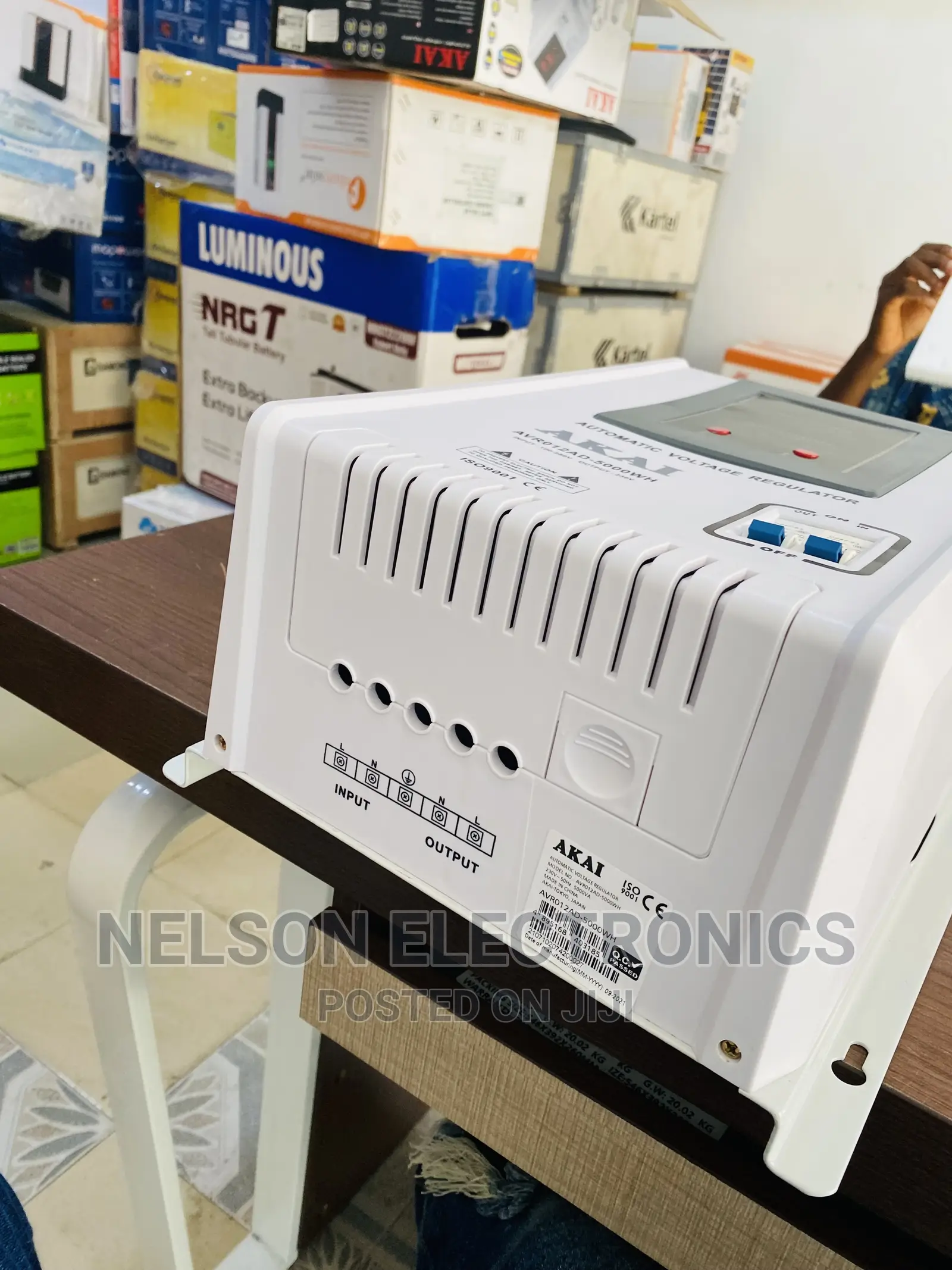 AKAI Automatic Voltage Regulator 5KVA Stabilizer -