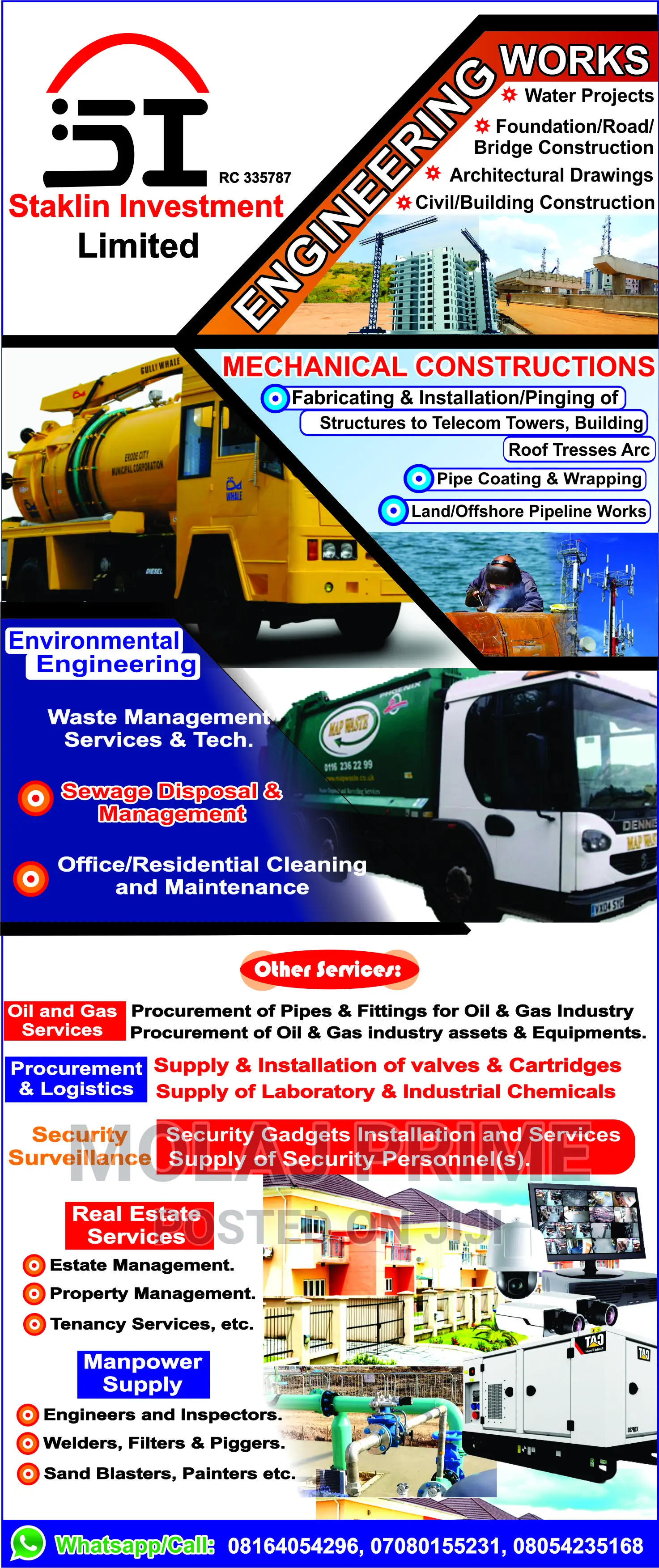 Roll-Up Banner) Design, Printing + Stand