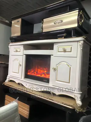 Fire Flame Tv Stand.