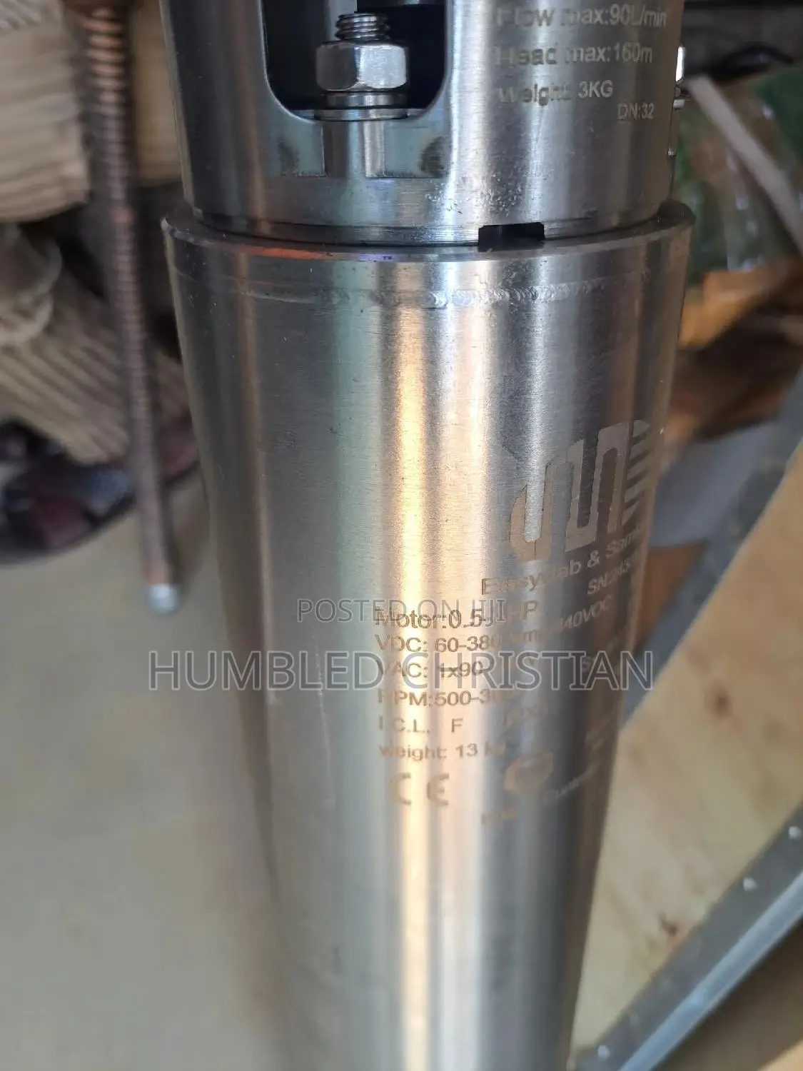 2.5hp Samking Sollar Pump AC-DC