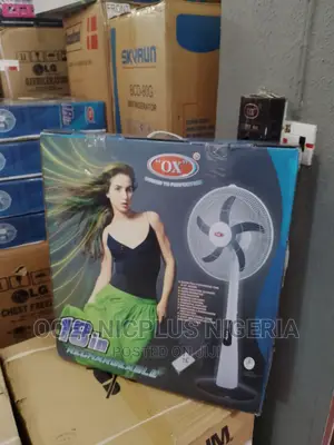 Ox-18 Inches | Rechargerable Standing Fan | Best Selling