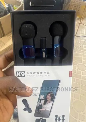 Lavalier 2 in 1 Wireless Pocket Microphones (iPhone IOS)