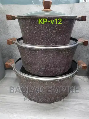 6pcs Big Size Jio Granite Cookware Set
