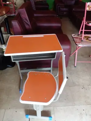 Metal Students Chairs With Tables