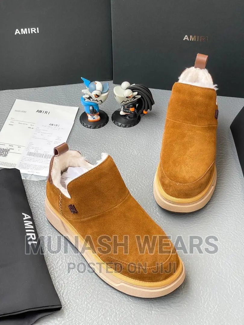 Amiri Wooden Luxury Sneakers