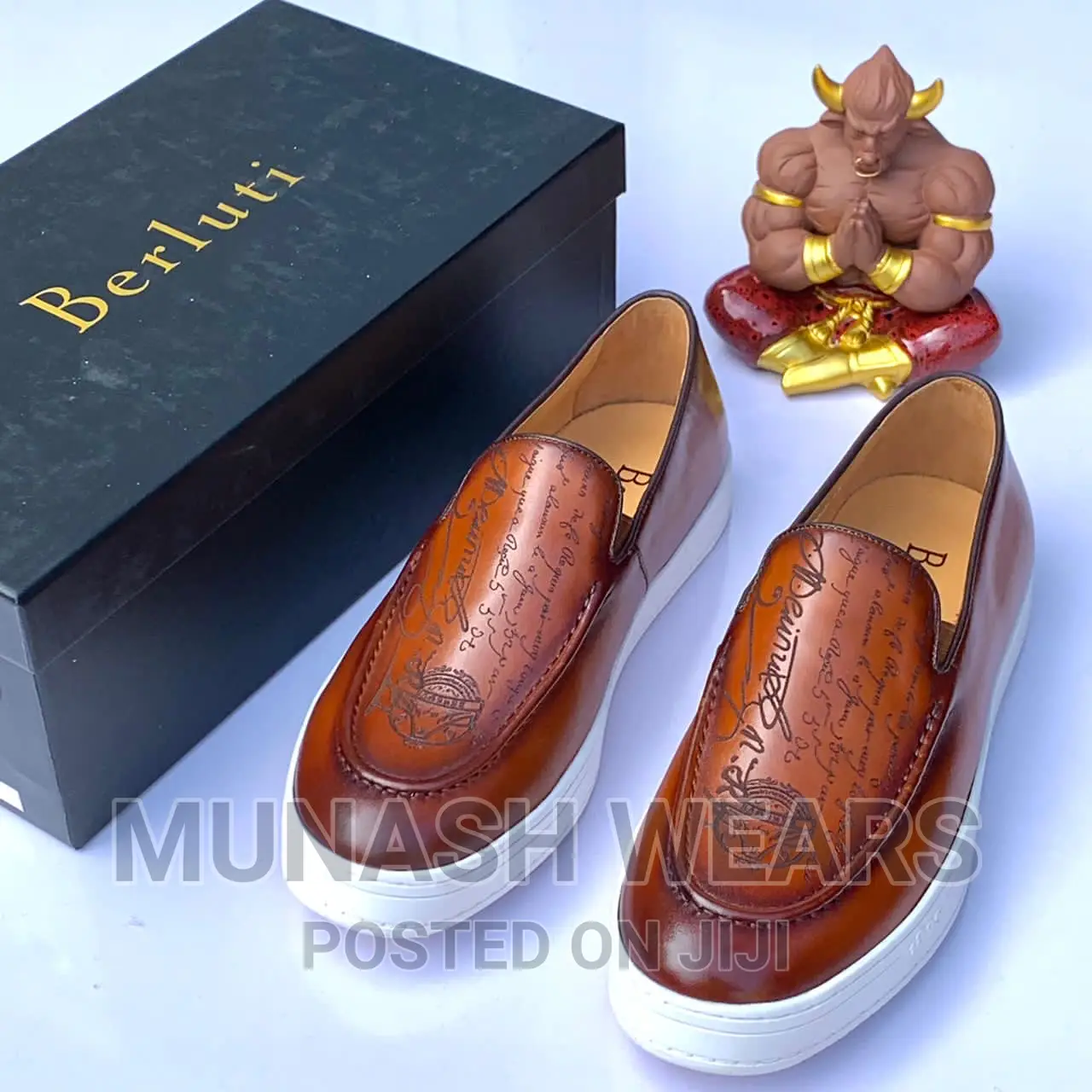 Berluti Leather Sneakers