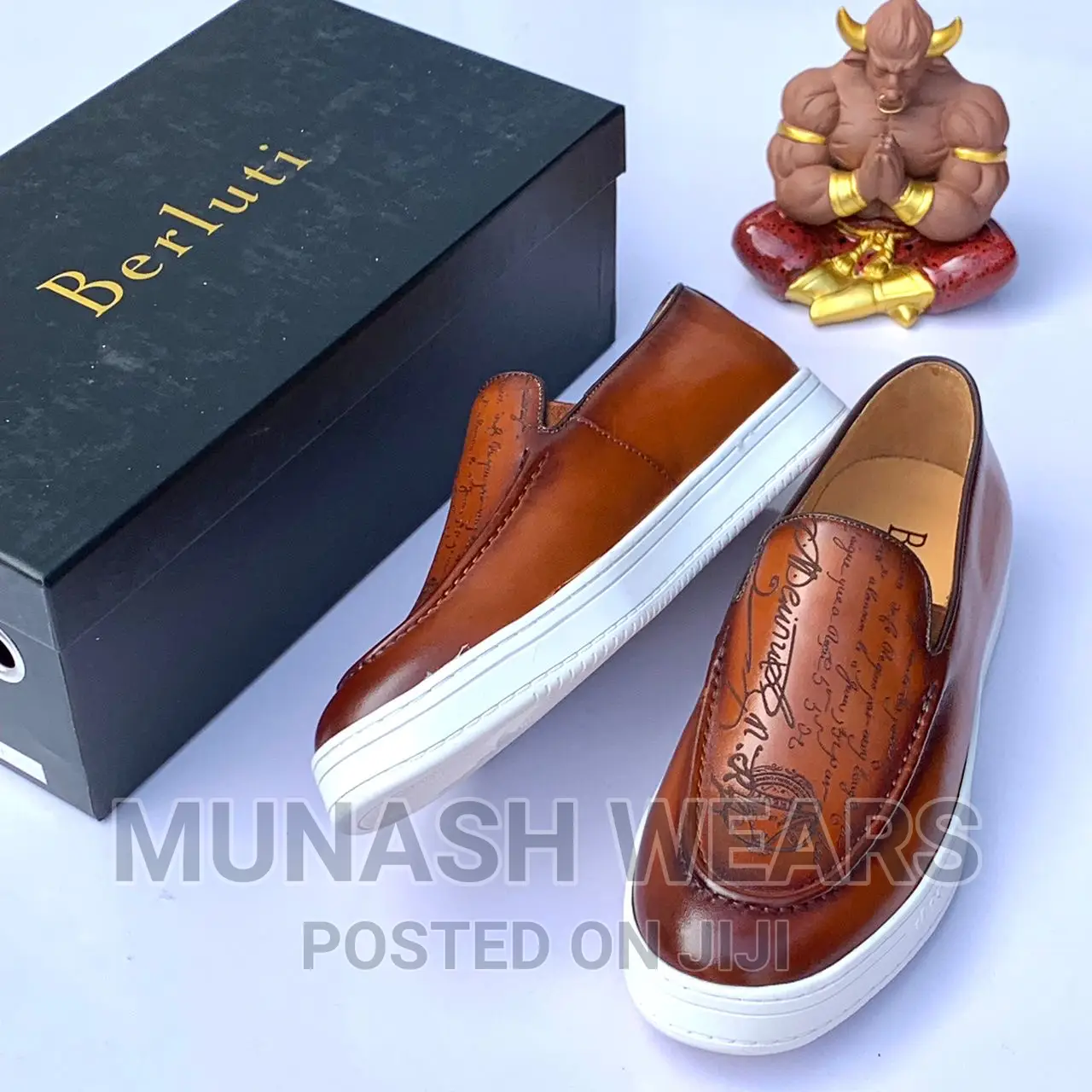 Berluti Leather Sneakers
