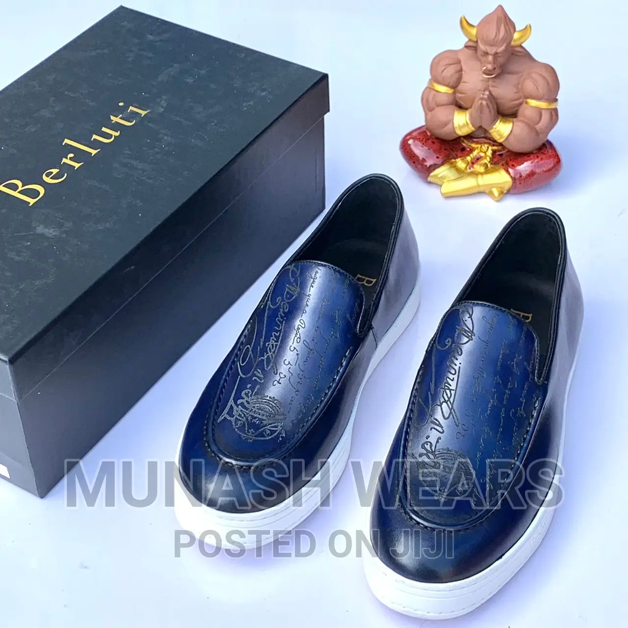 Berluti Leather Sneakers