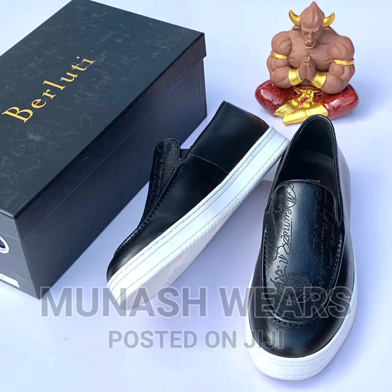 Berluti Leather Sneakers