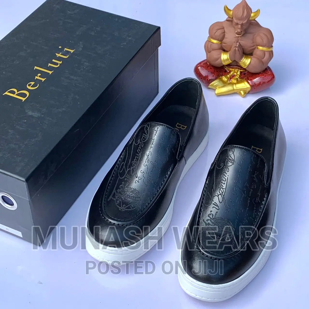 Berluti Leather Sneakers