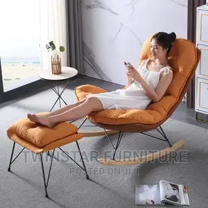 New Modern Relaxing Chair With Footrest