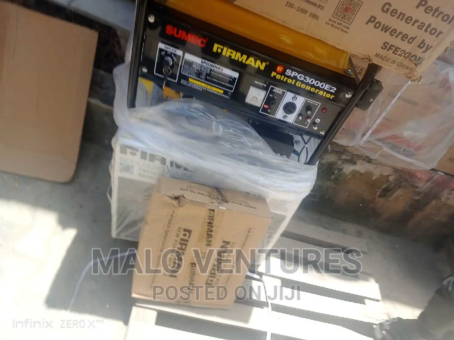 Sumec Fireman SPG3000E2 Key Start Generator 100% Copper.