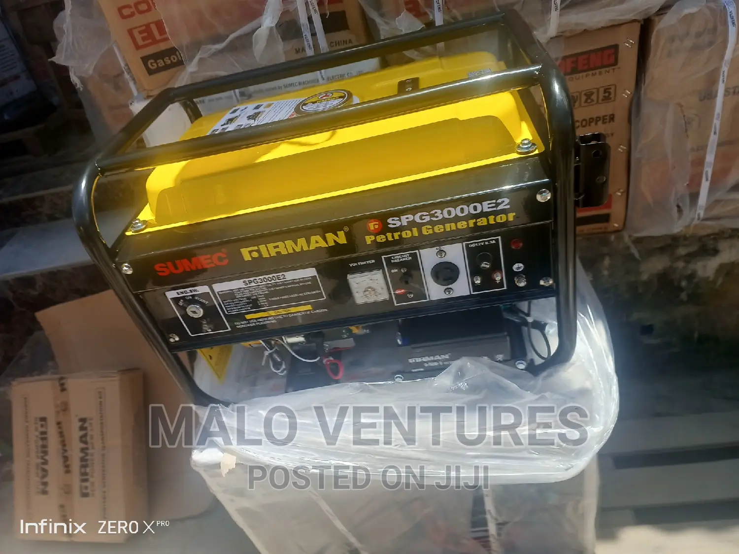 Sumec Fireman SPG3000E2 Key Start Generator 100% Copper.