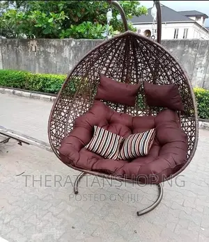 Double Seater, Rattan Swing Chairs