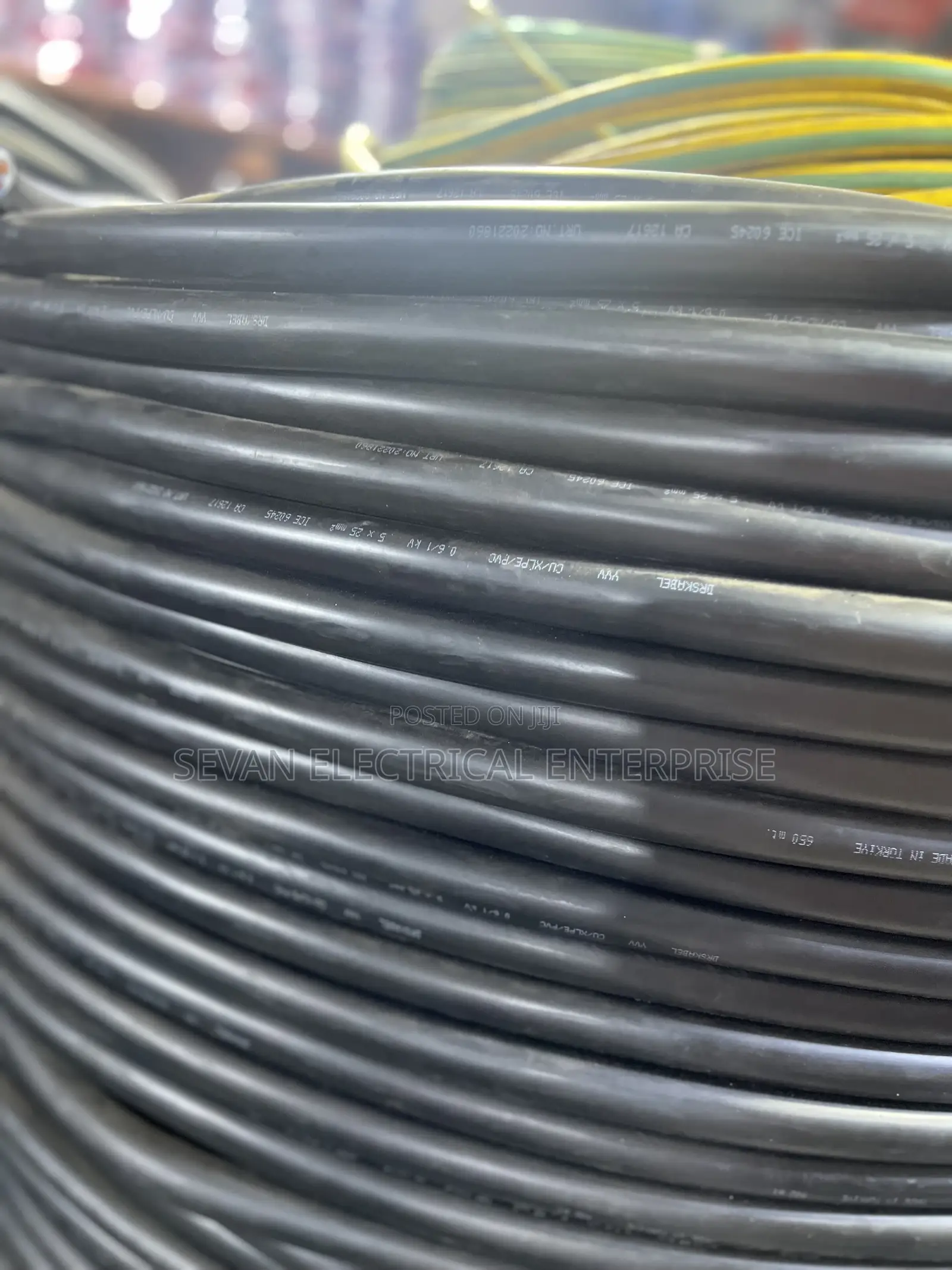 16mm 5core PVC PVC