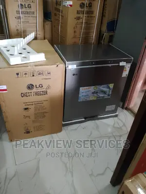 Single Door Lg Gc-238 (Silver) Chest Freezer+ Key