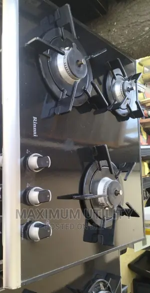 Riinnai 3burners With Sensor Inbuilt Gas Cooker