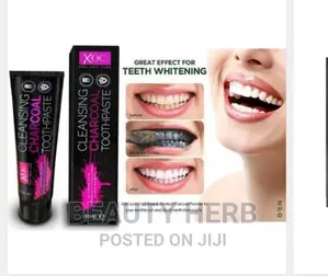 Activated Charcoal Teeth Whitening Toothpaste for Both Gende