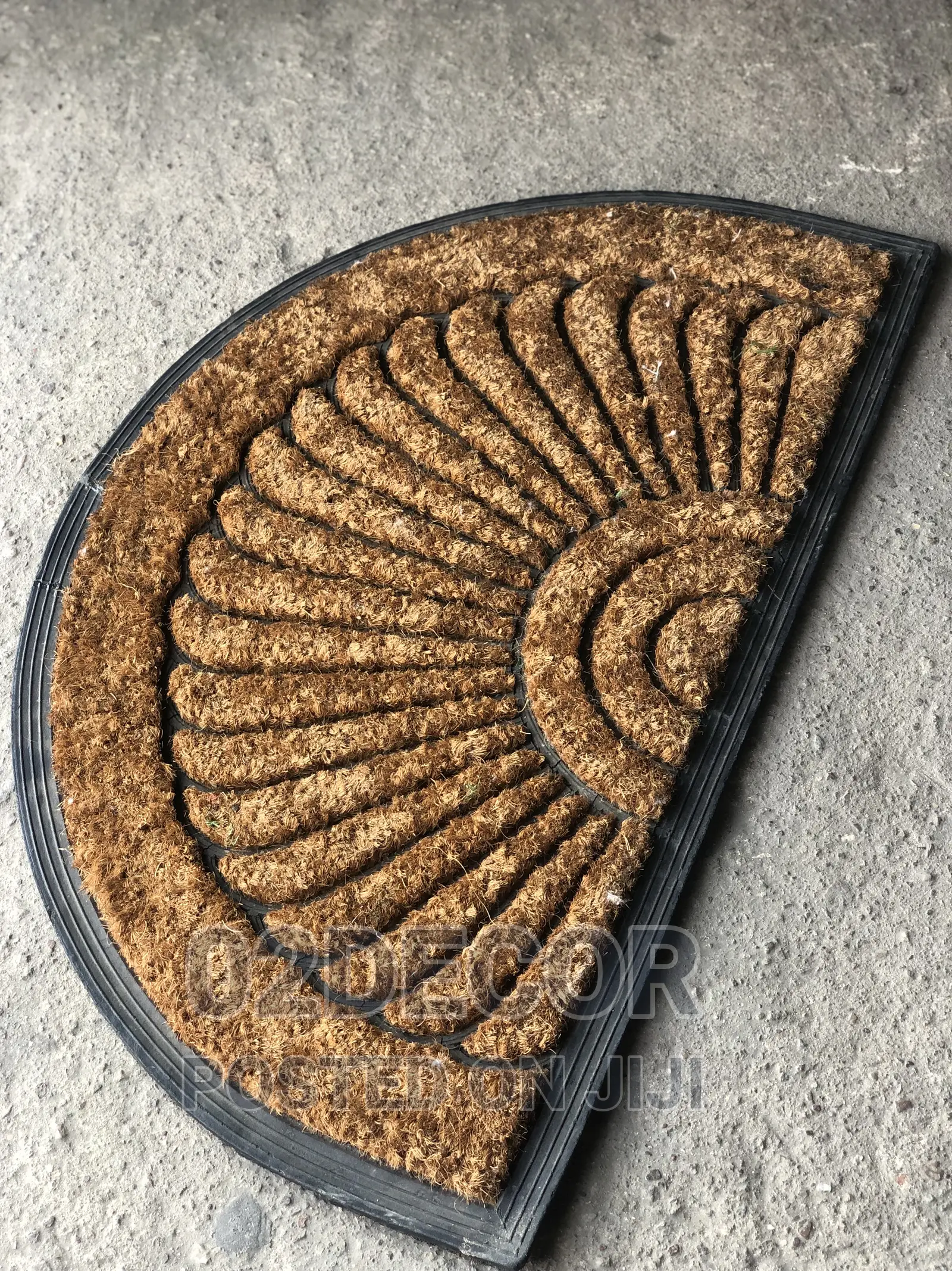 Semi Circular Shape Door Mat 80/120