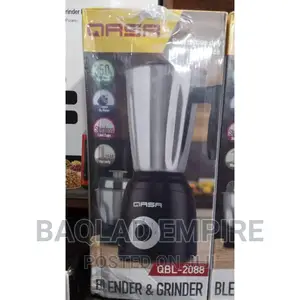 Qasa(Qbl 2088) 2 Cups Stainless Steel Blender and Grinder