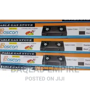 Boscon Double Face Stainless Steel Gas Burner