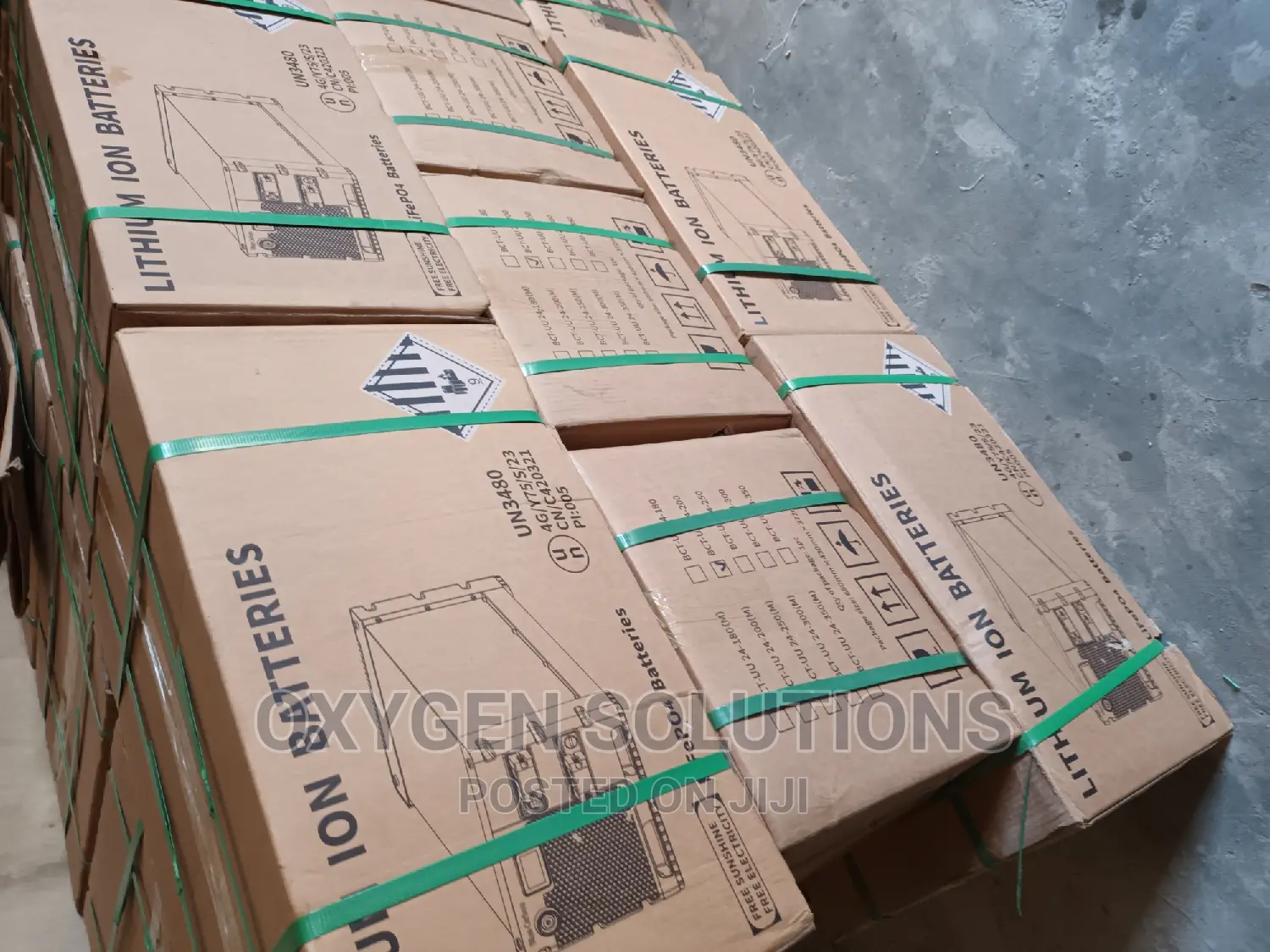 5kwh 24v Blue Carbon Lithium Battery