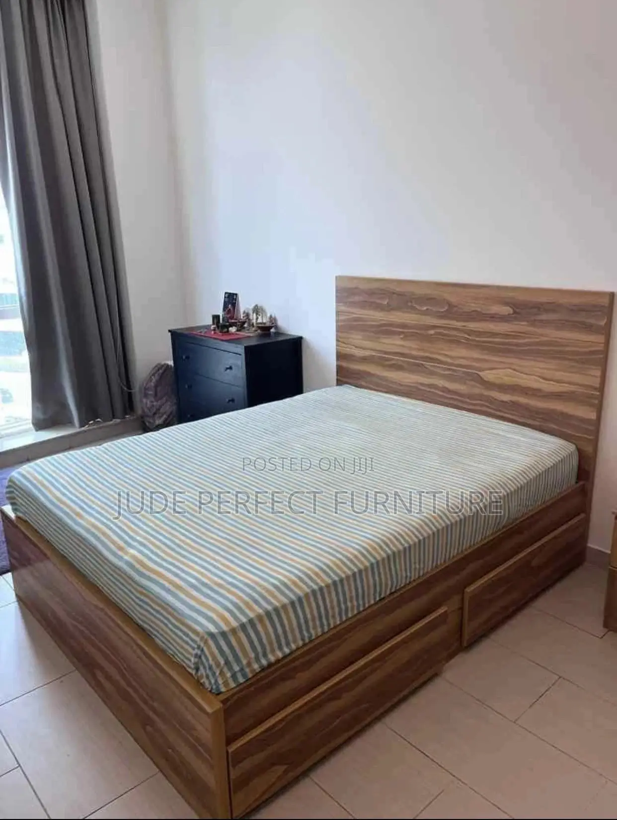 Quality Bed Frame With Underneath Drawer