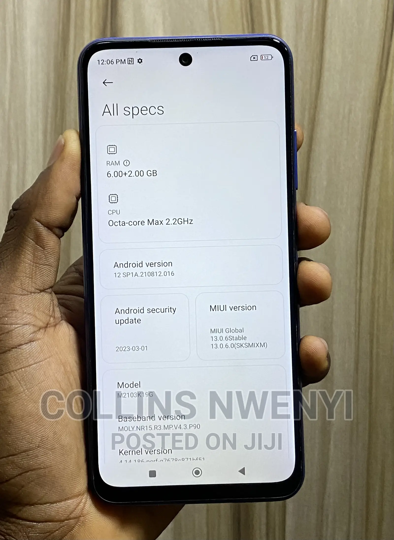 Xiaomi Redmi Note 10 5G 128 GB Blue