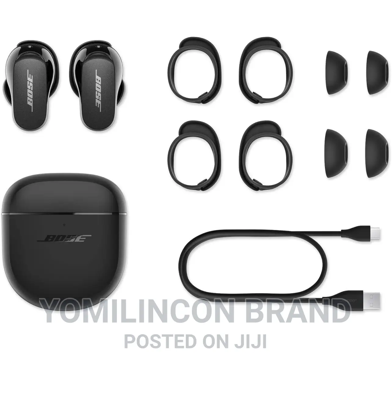 Bose Quietcomfort Earbuds II, Wireless, Bluetooth - Black