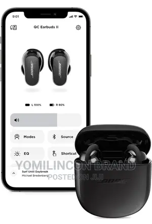 Bose Quietcomfort Earbuds II, Wireless, Bluetooth - Black