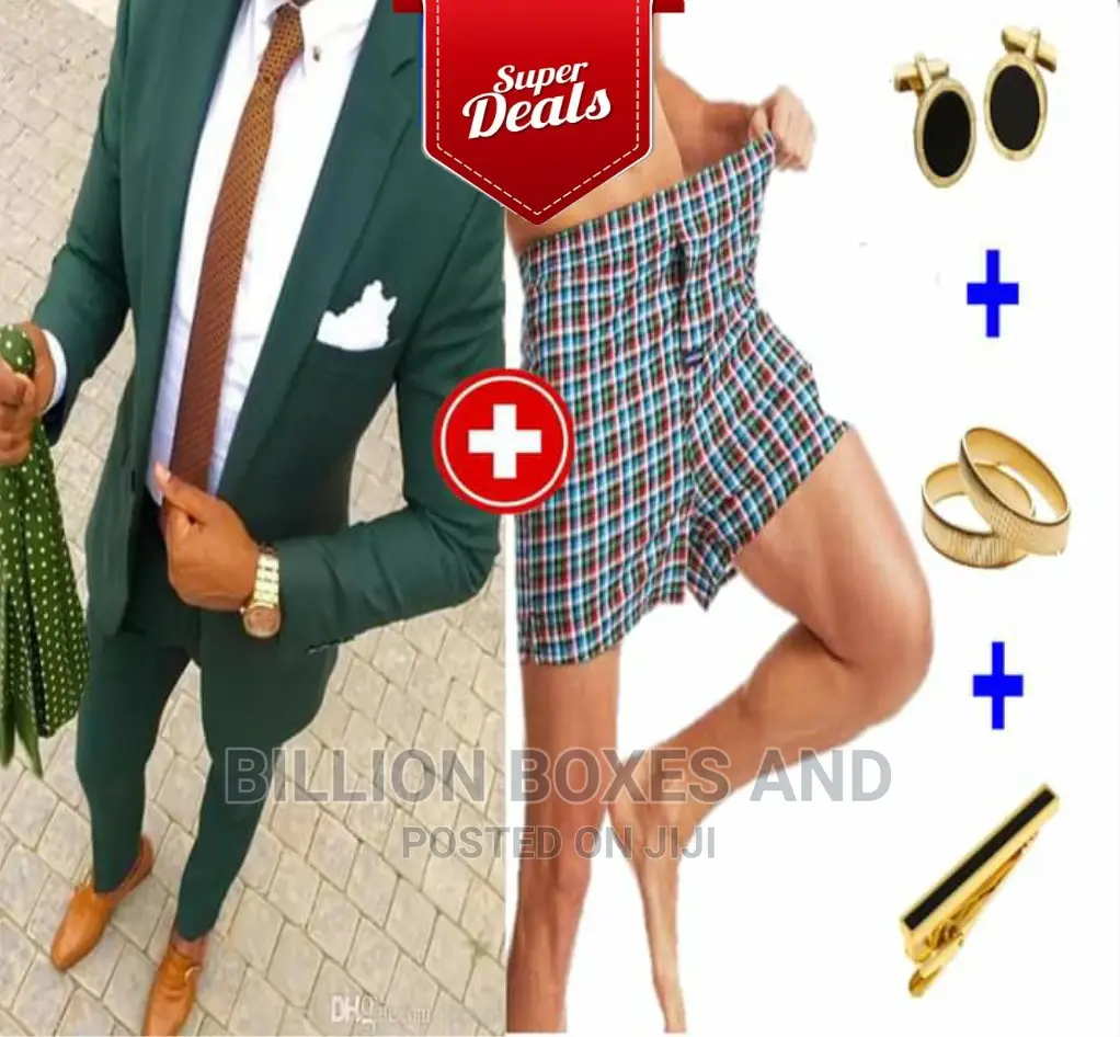 Green Suit Promo With Free Gift