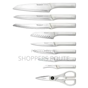Hampton Forge Fuji – 15 Piece Knife Block Set – Metallic