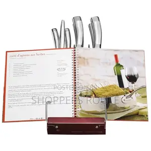 Cuisinart 15-Piece Classic Rotating Block Cutlery Set.