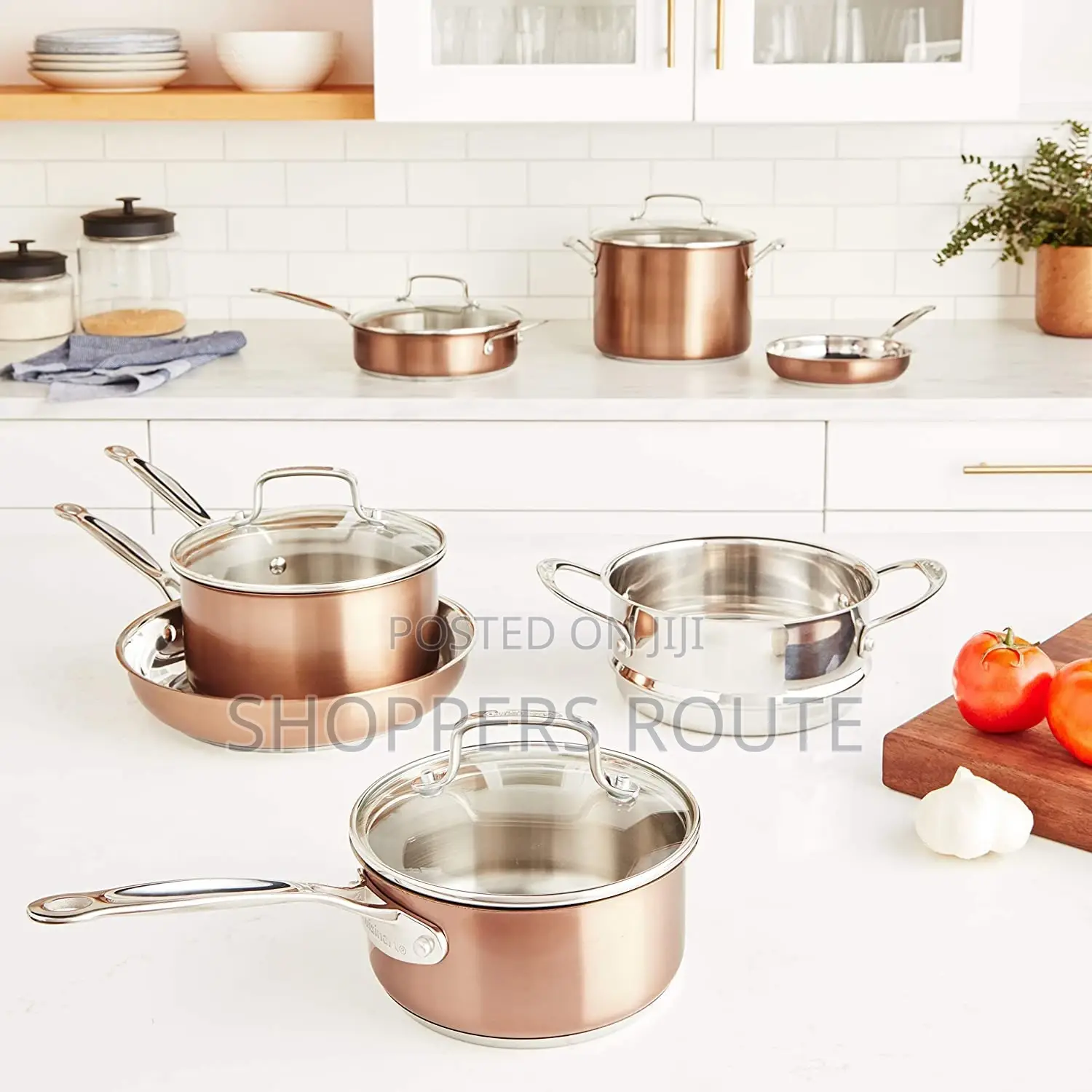 Cuisinart Chef’S Classic Stainless Color Serie Cookware 11pc