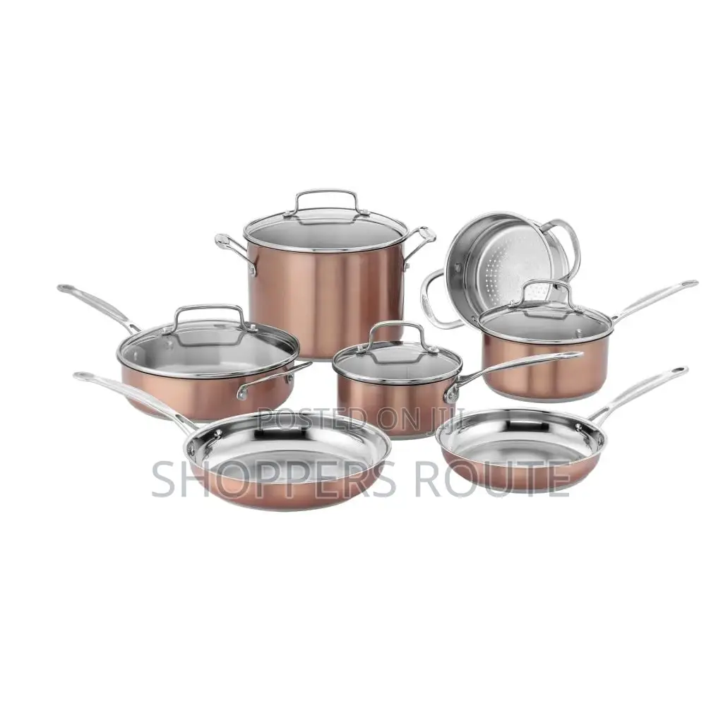 Cuisinart Chef’S Classic Stainless Color Serie Cookware 11pc