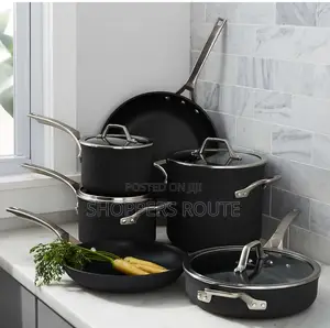 Calphalon 10-Piece Pots Pans Set,Nonstick Kitchen Cookware