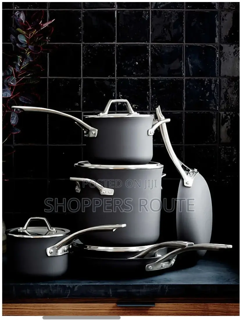Calphalon 10-Piece Pots Pans Set,Nonstick Kitchen Cookware
